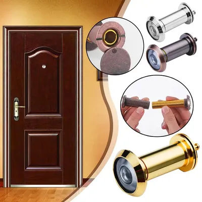 16MM Diameter Smallest V380 Mini WiFi Peephole Security night infrared eye Cat Camera Door Cam ONVIF vision wide-angle H.26 K5L1