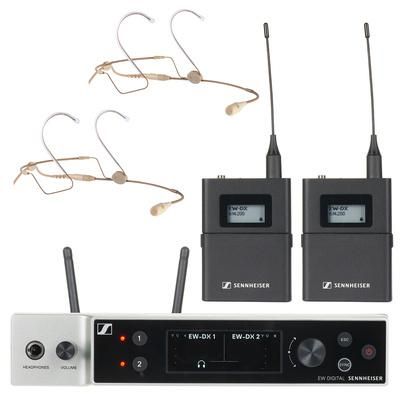 Sennheiser EW-DX HSP4 2 Dante Set S2-10