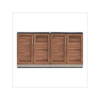 NewAge Outdoor Kitchens Grove 2-Piece Outdoor Kitchen Set (No Countertop)