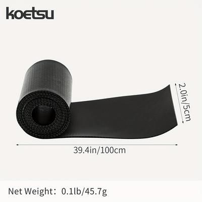 "TEMU Koetsu Dual-sided Pvc Reinforcement Mesh 0.7mm Inflatable Boat Repair Patches 2" X 3.94", Kayak And Sup Repair Kit, Raft Patch For Inflatable Crafts, Maintenance Accessory For Enthusiasts"