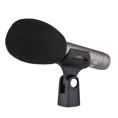 CM-60 Professional Condenser Microphone XLR Cardioid Mic 48V Phantom Power Supply Studio Recording Broadcasting Stage