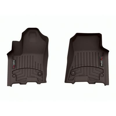 Weathertech Floor Mats Made of Thermoplastic Cocoa Molded Liner FloorLiner Series, Front Row, Lifetime limited warranty 4718771