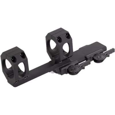 American Defense Manufacturing Dual Ring Scope Mount w/ 3in Offset 30mm Rings Standard Lever Black AD-RECON-X 30 STD-TL