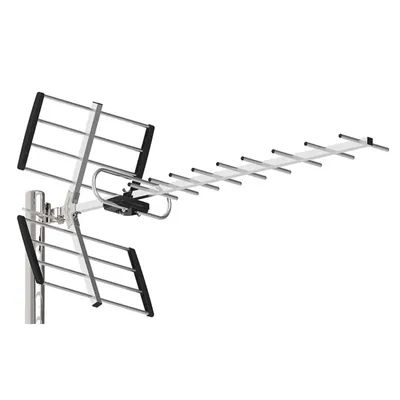 Outdoor Yagi Digital high-definition TV Antenna HD with up to 200 Mile Range Attic or Roof TV Antenna, Free 4K TV channels 4K