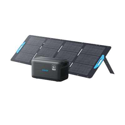 Anker SOLIX BP2000 Expansion Battery + 200W Portable Solar Panel