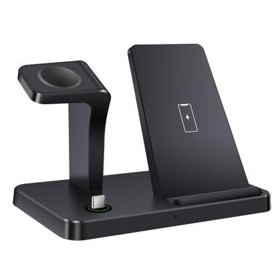 TEMU Fast Charging Station For /15/plus/pro/max/ 14/13/12/11/8/xs/xr/x, Multiple Devices 3 In 1 Wireless Charger Dock Stand For Iwatch /ultra/se/10/9/8/7/6/5/4/3/2, Usb C Charger For Airpods 4/3/