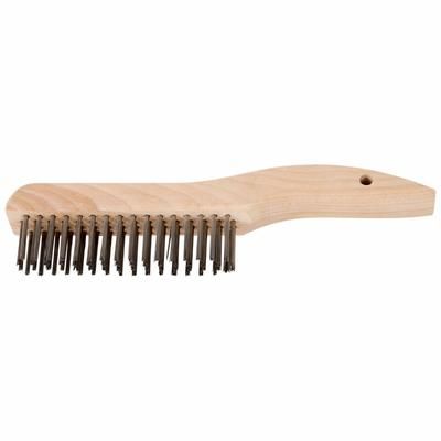 Pferd Shoe Handle Stainless Steel Scratch Brush