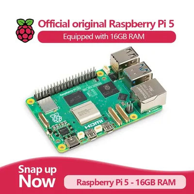 Official original Raspberry Pi 5, New Arrival: Raspberry Pi 5 with 16GB RAM
