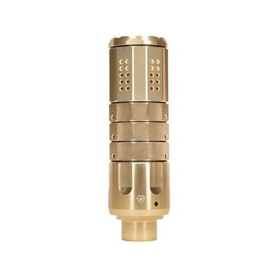 Strike Industries Pistol Linear Compensator 9mm 1/2x28 Gold SI-PISTOL-LC-GD
