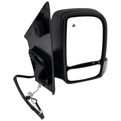 JC Whitney Mirror Textured Black, Passenger Side, 1-year limited warranty JMZ95ER