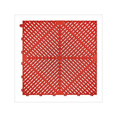 MonsterRax Red Garage Floor Tiles (16-Pack)