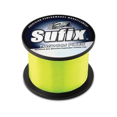 Sufix Tritanium Plus 14lb Line Chartreuse 4395 Yds 696-214CH