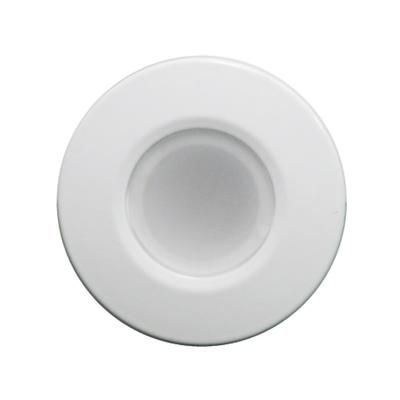 Lumitec Orbit 210 Lumens LED Flush Mount Down Dimming Light White Finish Blue/White 112521