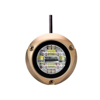 Lumitec Zambezi X2 6000 Lumens Surface Mount Underwater Light White/Blue 101708