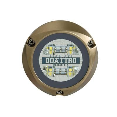 Lumitec SeaBlaze Quattro 2000 Lumens LED Underwater Light White/Blue 101511