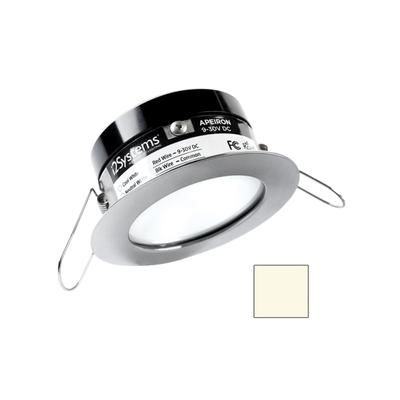 I2Systems Inc Apeiron Pro A503 3W LED Spring Mount Light Round Neutral White/Brushed Nickel Finish A503-41BBD