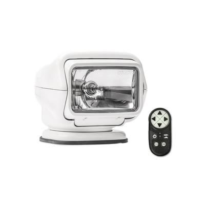 GoLight Stryker ST Series 225000 Candela Halogen Portable Magnetic Searchlight w/ Wireless Handheld Remote White 30002ST