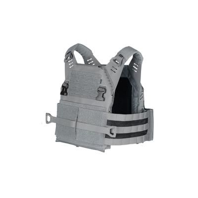 G-Code Assaulter's Plate Carrier Grey XL- SAPI ESAPI and 11in x 14in cuts up to 1in Th SYNC-APC-1-GY-8RCB-XL