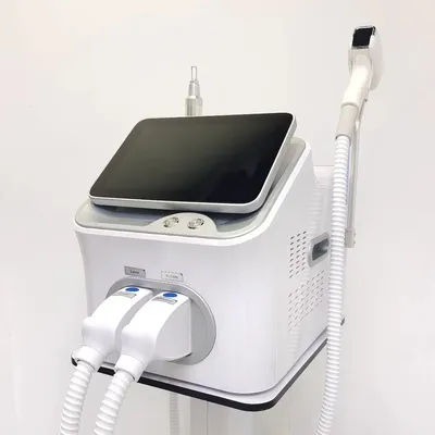 Professional titanium ice laser hair removal machine, Soprano diode, Alejandrita 755nm 808nm 940nm 1064nm, 4 waves, 4000w