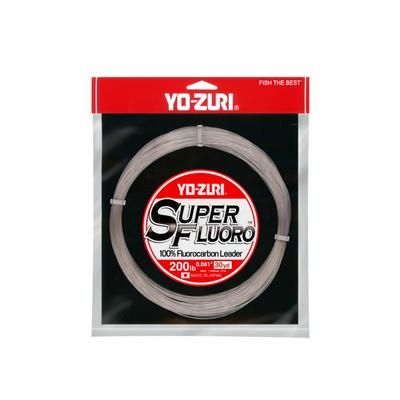 Yo-Zuri Superfluoro Fishing Line 30yd 200lb Natural Clear YZ SF 200LB NCL 30YD