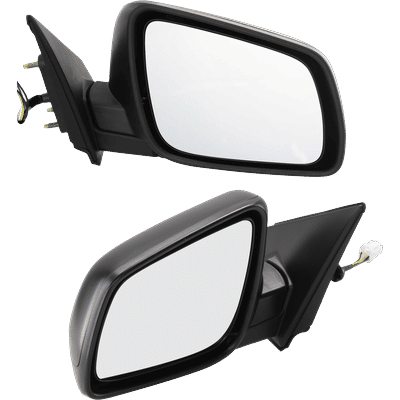 JC Whitney Mirror Textured Black, Driver & Passenger Side, 1-year limited warranty SET-JMT26ER