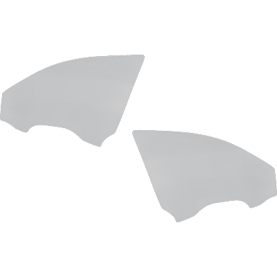 JC Whitney Door Glass, Front, Driver & Passenger Side, 1-year unlimited-mileage warranty SET-JRP48010005