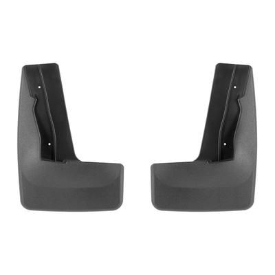 Weathertech Mud Flaps Thermoplastic Black, Rear, Driver & Passenger Side, Lifetime limited warranty 120175