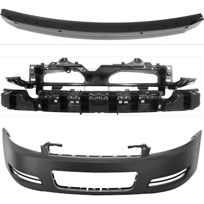 JC Whitney Bumper Absorber, Front, 1-year unlimited-mileage warranty KIT-032725-41