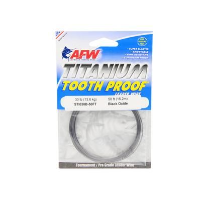 AFW Tooth Proof Titanium Leader Wire