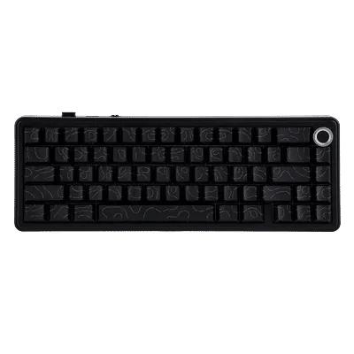 EPOMAKER x AULA F65 PRO 65% ANSI QWERTY Layout Hot-Swap Gasket Wired/2.4GHZ/Bluetooth Wireless Mechanical Keyboard RGB Backlight