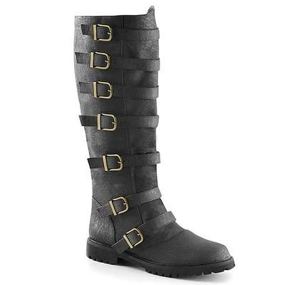 Medievale Rinascimento Scarpe Stivali jazz piatti Pirata Guerriero Cavaliere Vichingo Crociato Costume Per uomo Unisex Costumi da pirata Stile Steampunk Halloween Carnevale Performance Festa / Sera