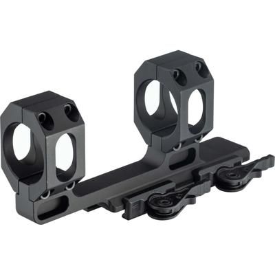 American Defense Manufacturing 1-Piece 2in Offset Scope Mount Titanium Lever 30mm Ring Size Black AD-RECON-M-30-TL