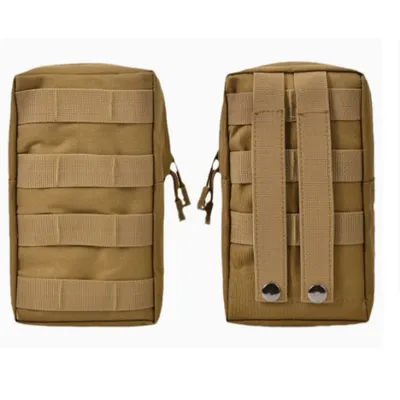 Sac de taille MOLLE, boîte à outils multifonctionnelle pour sports de plein air, bras de poignet, sac en tissu Oxford pour téléphone portable