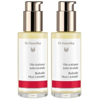 Dr. Hauschka Olio Trattante Torba Lavanda Set da 2 2x75 ml per la pell