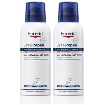 Eucerin Urearepair Plus Mousse Piedi 150ml crema piedi Set da 2 2x150
