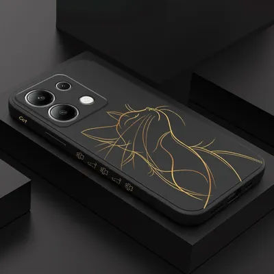 Proud Cat Phone Case For Xiaomi Redmi Note 14 13 12 12S 11 11S 10 10S 9 9S Pro Plus 4G 5G Liquid Silicone Cover