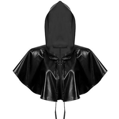 Carnevale Mantello con cappuccio Cappellino con visiera Orgoglio Affascinante Metallico Adulti Unisex Halloween Carnevale Mini abiti Parata dell'Orgoglio Mese dell'orgoglio Costume di Carnevale facile