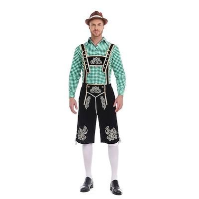 Costume Cosplay Oktoberfest / Birra Cosplay Adulti Per uomo Birra Oktoberfest Feste Costumi di Halloween facili Vestirsi