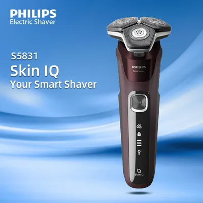 PHILIPS Electric Shaver S5831/X5001/X5005 Skin IQ Floating Honeycomb Cutter Razor Stainless Steel Blade Men's Full Beard Trimmer
