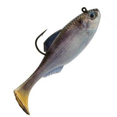 6th Sense Panorama Rigged Soft Swimbait - Live Baby Crappie