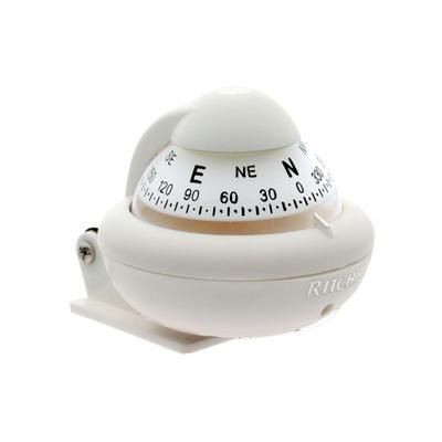 Ritchie X-10W-M RitchieSport Compass - Bracket Mount - White X-10W-M