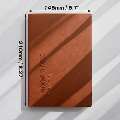 TEMU 1pc A5 Grid Notebook - 264 Pages/80gsm Grid Paper, Traveler's, Office, Meeting Notes, Manual Agenda, Supplies, Essential For Back To