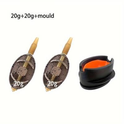 TEMU Carp Set Zinc Alloy Weights (0.71oz/1.06oz/1.41oz/1.76oz) & - Accessories