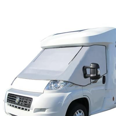 TEMU For Rv Windshield Cover, Sunshade Block, Windscreen Protector, Durable Material, Fit For Multiple Models, Motorhome Accessory|sleek Motorhome Accessory|durable Cover