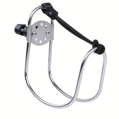 TEMU Stainless Ring Buoy Holder, Horseshoe Shape Plastic Mounting Well Bracket For Boating & Sailing