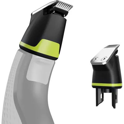 Lames de rechange pour Philips OneBlade QP2620/2630/2724 - Tondeuse de précision avec bords de sécurité arrondis et lame en acier inoxydable