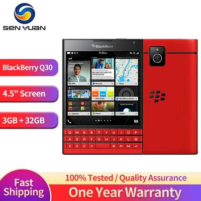BlackBerry Passport Q30 Cellphone 2G 3G 4G LTE Mobile Cell Phone Quad core 3GB RAM 32GB ROM 13MP Original BlackBerry q30 phone