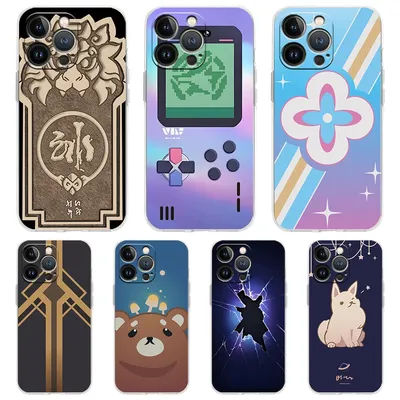 For iPhone 15 16 14 13 12 mini 11 Pro Max XS X XR SE 7 8 Plus Silicone Clear Cover Honkai Star Rail Game Same Style Phone Case