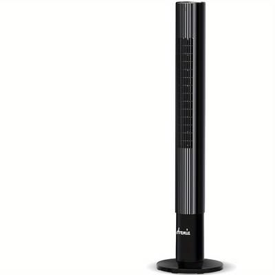"TEMU Tower Fan For Bedroom, 85° Oscillating Bladeless Fan, Standing Fans With Touch Led Display, 12h Timer, 3 3 Max 26ft/ S, 43" Cooling Quiet Floor Fan For Home Office"