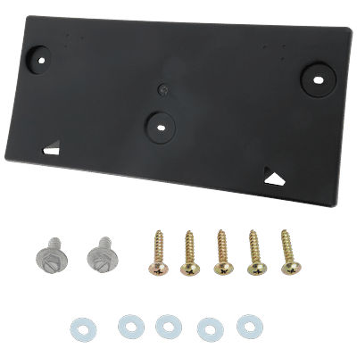 JC Whitney License Plate Bracket, Front, 1-year unlimited-mileage warranty RH01730064